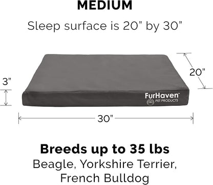 Furhaven Water-Resistant Cooling Gel Dog Bed - Image 2