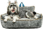 Orthopedic Dog Bed with Memory Foam, Washable Plush Pet Bed by Unknown