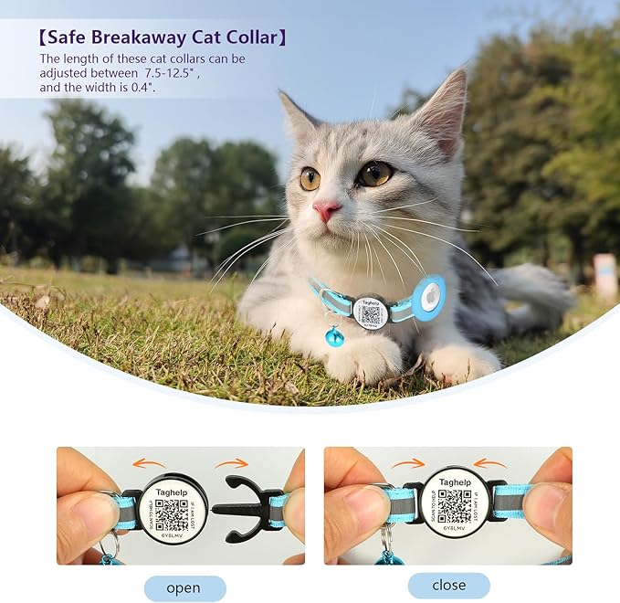 3 Pack Cotton Breakaway Cat Collars - Image 2