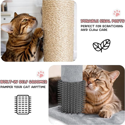 MoNiBloom 54 Inch Cat Tree Tower - Image 6