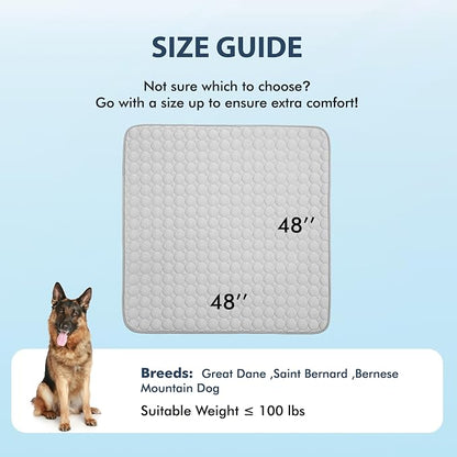 MICROCOSMOS Summer Cooling Mat & Sleeping Pad- Water Absorption Top, Materials - Image 7