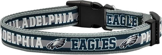 NFL PET Collar Philadelphia Eagles Dog Collar, Large Football Team Collar by PETSFIRST