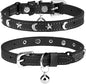 Leather Cat Collars for Boy Girl Cats by DILLYBUD