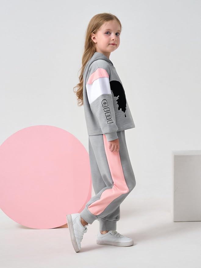 Toddler Baby Girls Clothes Long-sleeve Tie Dye Hoodie Sweatshirt Pants Hooded - Image 6