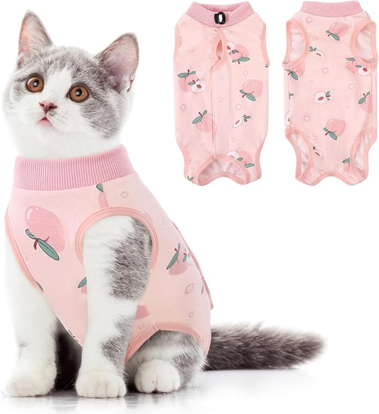 SUNFURA Cat Recovery Suit, Kitten Surgical Full Bodysuit by SUNFURA