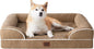 EHEYCIGA Orthopedic Dog Beds for Large Dogs, Waterproof Memory Foam Large Pet by EHEYCIGA