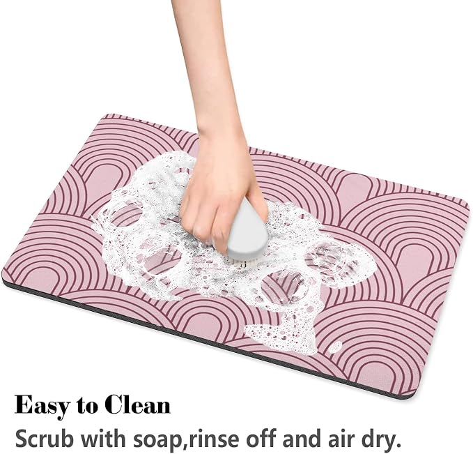 Dog Food Mats for Floors Absorbent, Pet Cat Food Mat - Image 7