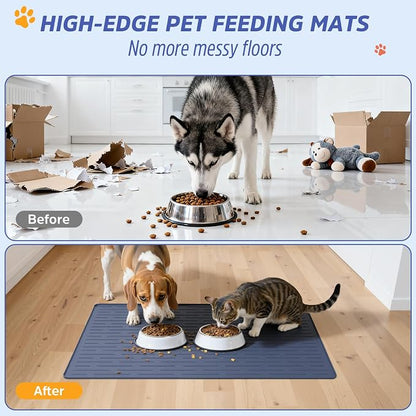 Large Dog Mats for Food and Water - Image 3