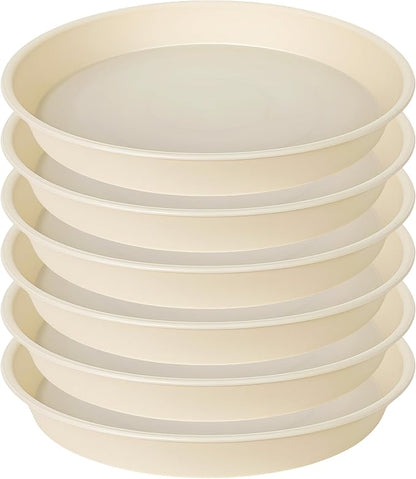 6 Pack of 10 inch Plant Saucer Blue, Heavy Duty Plastic Plant Saucer 10 inch - Image 8