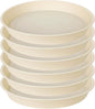 6 Pack Plant Saucer Water Drip Tray, 4 5 6 7 8 9 10 11 12 13 15 17 19 inch by Bleuhome