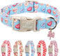 Valentines Dog Collar for Medium Dogs by Babolepet