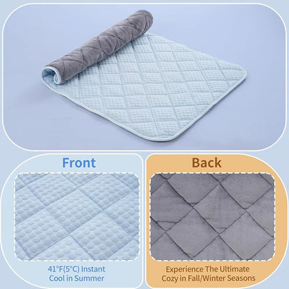 Dog Cooling Mat, Cooling Mat for Dogs, Premium Pets Cool Bed for Crate Kennel - Image 4