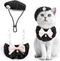 HOWWFALY 2PCS Cat Beret Hat by HOWWFALY