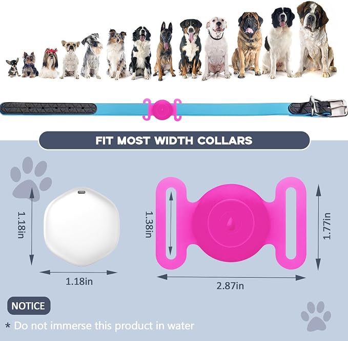 GPS Tracker for Dogs, Mini GPS Cat Tracker, Dog Tracking tag - Image 5