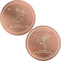 2 Pcs Bird Bath Copper Disk | 99.99% Pure Copper Plate & Birdbath Disk | 0.6mm by Unknown