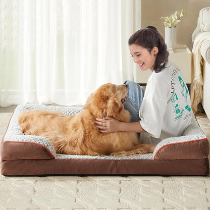 Orthopedic Dog Bed for Medium Dogs, Egg Crate Foam Bed for Medium Dogs - Image 6