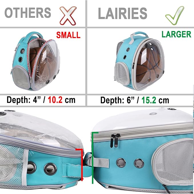 Portable Small Animal Backpack Travel Breathable Pet Carrier Bag Cages - Image 2