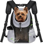 WOYYHO Pet Dog Carrier Backpack Small Dog Front Backpack Ventilated Mesh Dog by WOYYHO