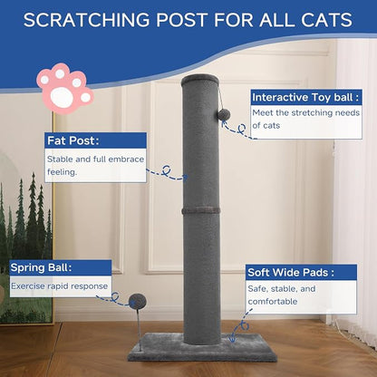 Cat Craft Cat Scratching Post Carpet Scratching Post 41" - Image 6
