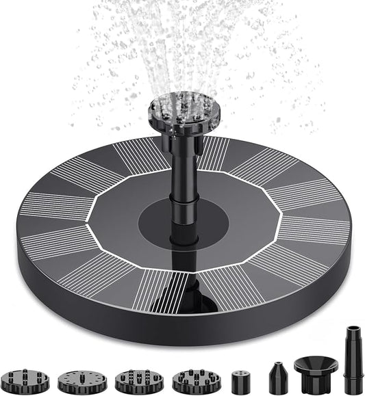 AISITIN Solar Bird Bath Fountain Pump, Solar Fountain Pump by AISITIN