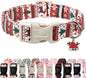 Christmas Dog Collar for Puppy Small Dogs by Babolepet
