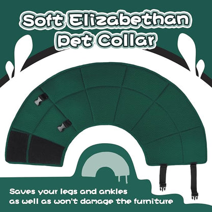 Dog Cone Collar Soft Cone for Medium Dogs After Surgery Adjustable Elizabethan - Image 7
