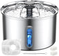 Cat Water Fountain Stainless Steel, 118oz/ 3.5L Large Capacity Automatic Pet by MIUZZYVacuumCleaner