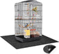 48 x 48 Inch Large Felt Bird Cage Mat, 3mm Thick Absorbent Felt Surface by Unknown