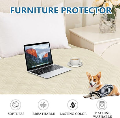 hyha Waterproof Dog Blanket, Reversible Pet Bed Blanket, Soft Sofa Couch Cover - Image 8