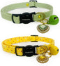2 Pack Cotton Breakaway cat Collars by Cognatio