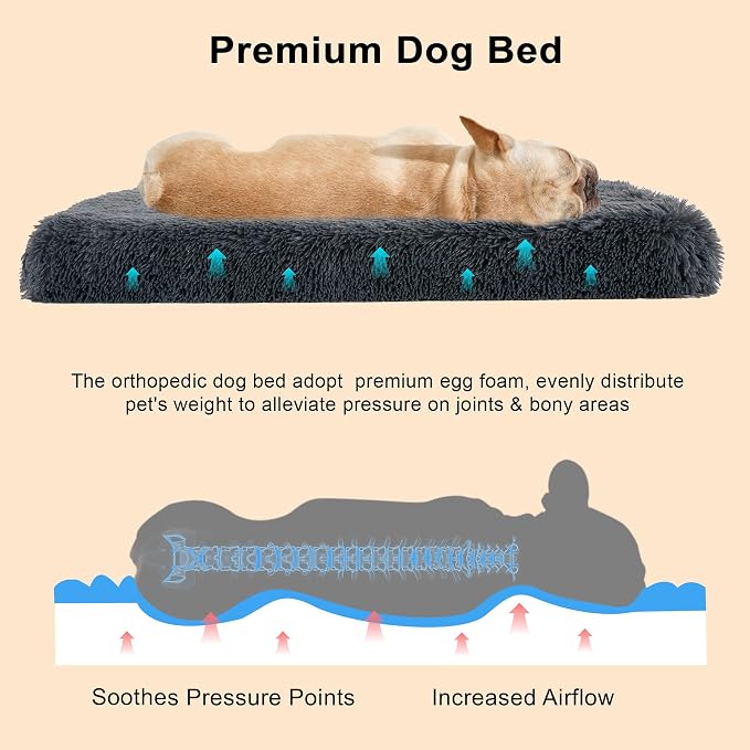 Fluffy Orthopedic Dog Beds for Small Dogs - Image 4