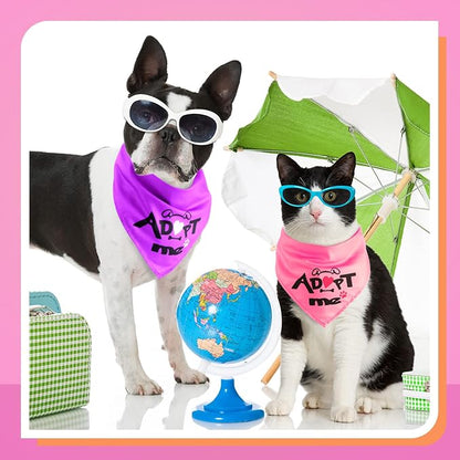 40 Pieces Adopt Me Dog Bandanas Bulk Multi Colors Bibs Triangle Dog Washable - Image 4