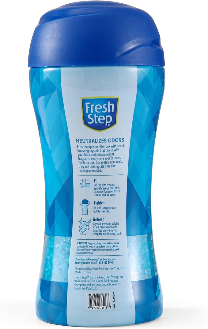 Fresh Step Cat Litter Crystals Deodorizer, Non Toxic Odor Neutralizing Crystals - Image 2