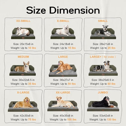 Extra Large Dog Bed-Orthopedic Waterproof XL Dog Bed - Image 2