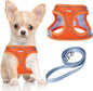 YIMEIS Dog Harness and Leash Set, No Pull Soft Mesh Pet Harness, Reflective by YIMEIS