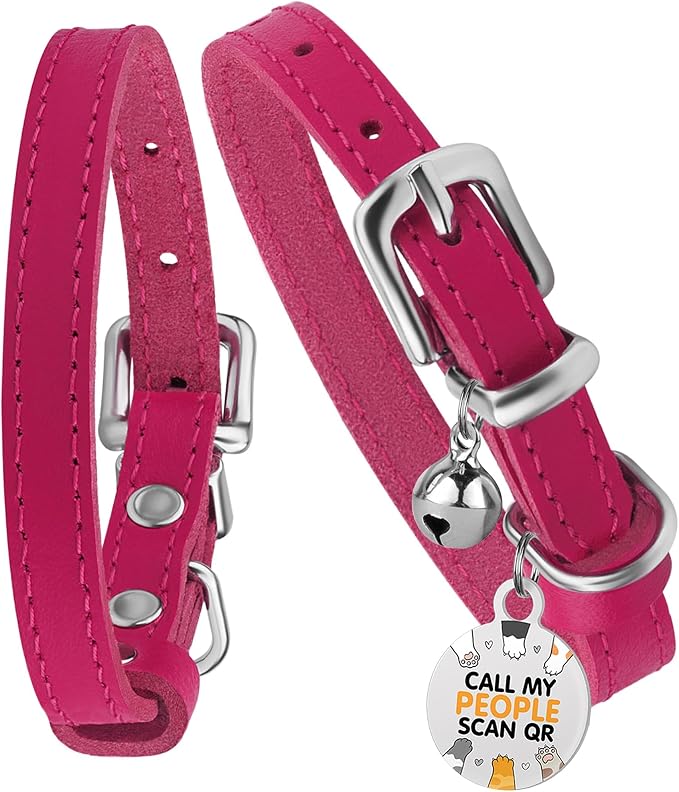 BRONZEDOG Leather Cat Collar - Image 7