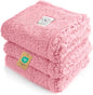 Luciphia 1 Pack 3 Calming Dog Blanket Fluffy Premium Fleece Pet Blankets Soft by luciphia