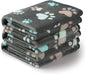 Luciphia 1 Pack 3 Blankets Fluffy Premium Fleece Pet Blanket Flannel Paw by luciphia