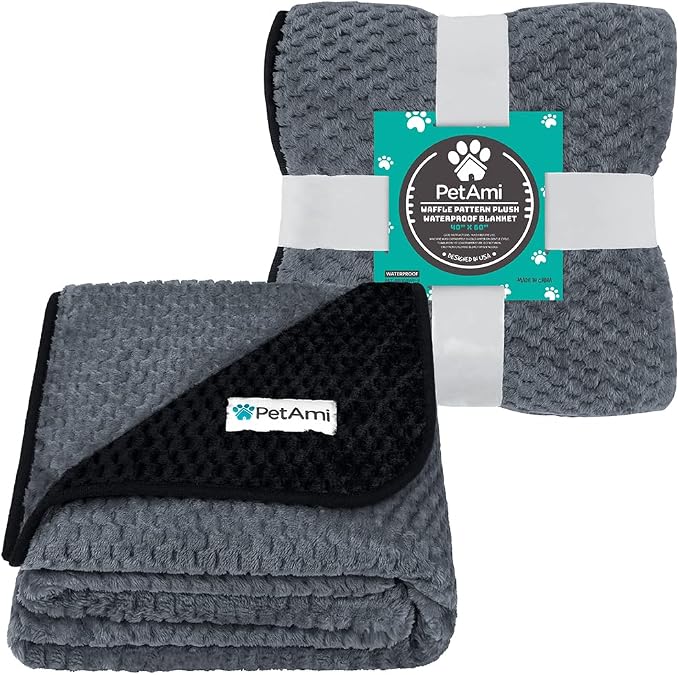 PetAmi Waterproof Dog Blanket, Leakproof Puppy Blanket - Image 2
