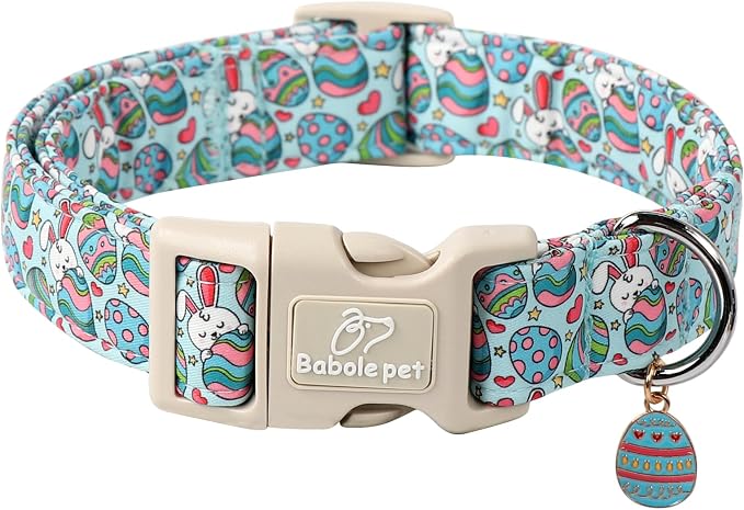 Easter Dog Collar for Large Dogs by Babolepet