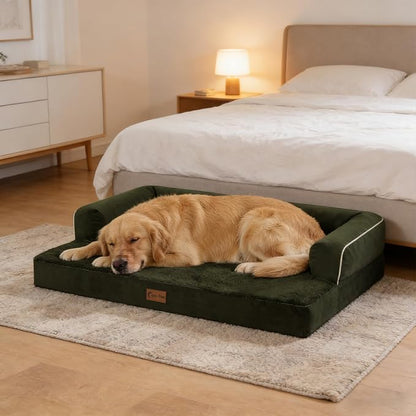 Orthopedic Dog Beds for Large Sized Dogs, Waterproof Egg Crate Foam Medium Dog - Image 8