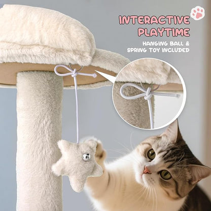 MoNiBloom 77 Inch Cat Tree Tower - Image 5