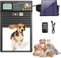 Smart Automatic Pet Door | Radar, Timer & Light Sensor Modes | Durable Aluminum by XRDZYXGS