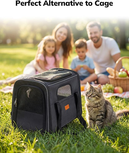 Morpilot Pet Travel Carrier Bag, Soft-Sided Dog Carrier Cat Carrier Pet Carrier - Image 8