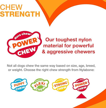 Nylabone Power Chew Classic Bone Chew Toy - Image 3