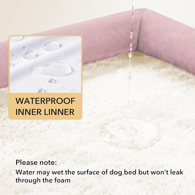 Orthopedic Dog Beds for Large Sized Dogs, Waterproof Egg Crate Foam Medium Dog - Image 3