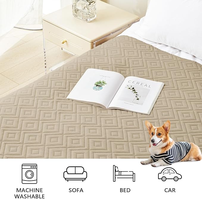 hyha Waterproof Dog Blanket, Soft Pet Bed Blankets, Waterproof Sofa Couch Cover - Image 7