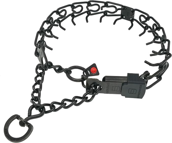 Herm Sprenger Black Stainless Steel Dog Collar - Image 5