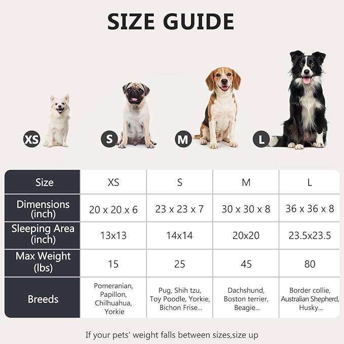 MIXJOY Orthopedic Dog Bed Comfortable Donut Cuddler Round Pet Beds Ultra Soft - Image 5