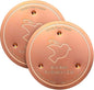 Mellbree 2-Pack Bird Bath Copper Disk, 0.6mm Reinforced 99.99% Pure Copper by Mellbree
